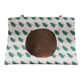ITANDME Large Bird Hammock - Breathable Polyester Hanging Nest for Parrots & Lovebirds, Cozy Triangle Sleeping Bed and Tent