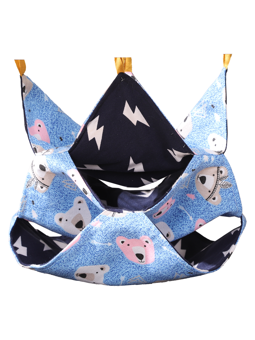 Guinea Pig Bunk Hammock Hamsters Bed Rabbit Hideout Breathable Washable Comfortable Large Opening Cage Accessories Small Pet Bed 3 Sizes for Ferret Sugar Glider